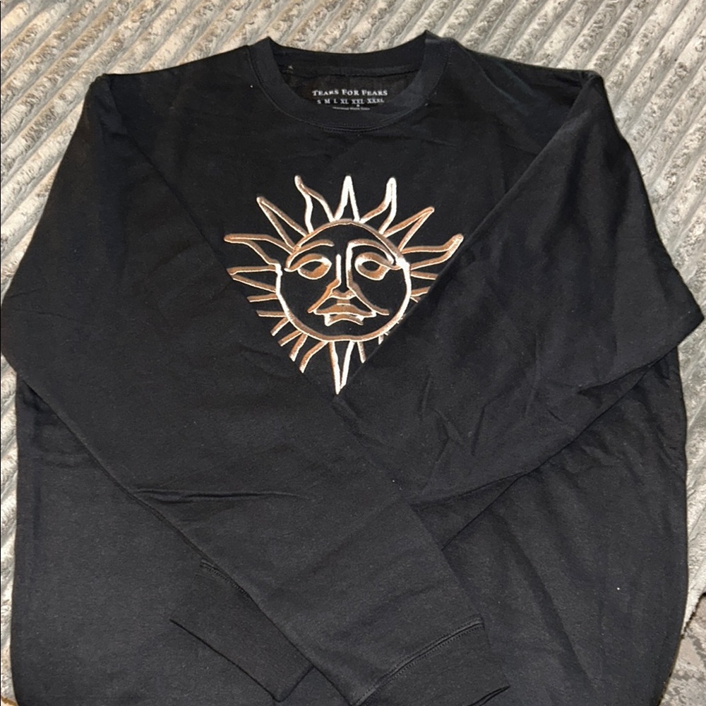 Tears For Fears Sun Embroidered Men's Shirt